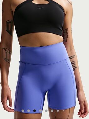 Women's High-Waisted 5" Biker Shorts with No Front Seam Large